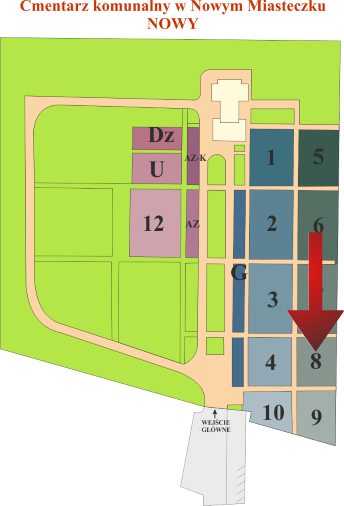 Brak mapy sektorowej