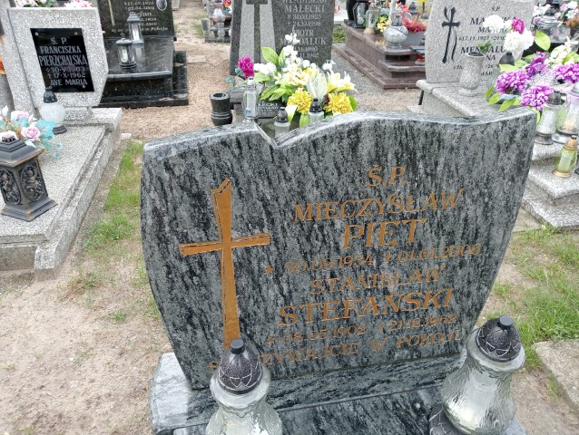 Stanisław Stefański 1902 Nowe Miasteczko - Grobonet - Wyszukiwarka osób pochowanych