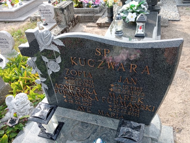 Zofia Kuczwara 1921 Nowe Miasteczko - Grobonet - Wyszukiwarka osób pochowanych