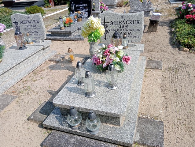 Grób Jan Agieńczuk