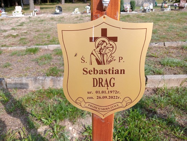 Sebastian Drąg 1972 Nowe Miasteczko - Grobonet - Wyszukiwarka osób pochowanych