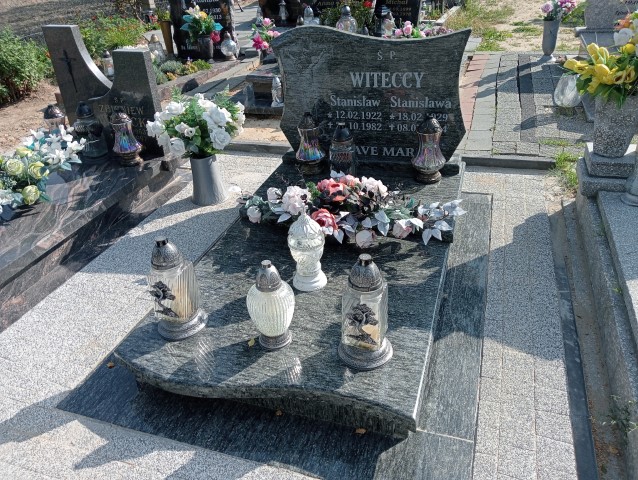 Grób Stanisława Witecka