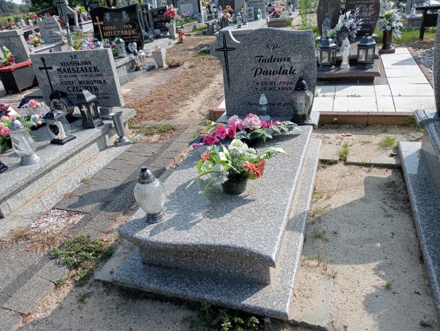 Grób Tadeusz Pawlak