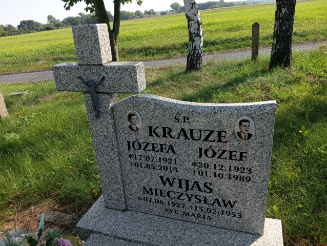 Józefa Krauze 1921 Nowe Miasteczko - Grobonet - Wyszukiwarka osób pochowanych