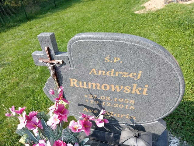Andrzej Rumowski 1958 Nowe Miasteczko - Grobonet - Wyszukiwarka osób pochowanych
