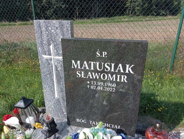 Sławomir Matusiak 1960 Nowe Miasteczko - Grobonet - Wyszukiwarka osób pochowanych